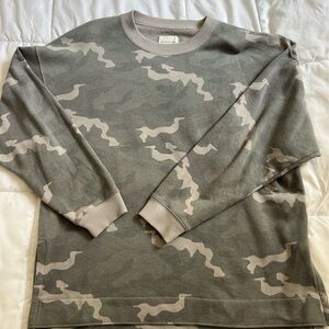 AERIE camo sweatshirt